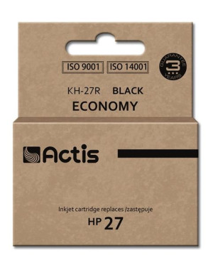 Tusz ACTIS KH-27R (zamiennik HP 27 C8727A  Standard  20 ml  czarny)