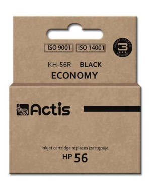 Tusz ACTIS KH-56R (zamiennik HP 56 C6656A  Standard  20 ml  czarny)