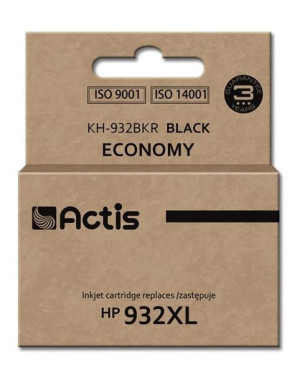 Tusz ACTIS KH-932BKR (zamiennik HP 932XL CN053AE  Standard  30 ml  czarny)