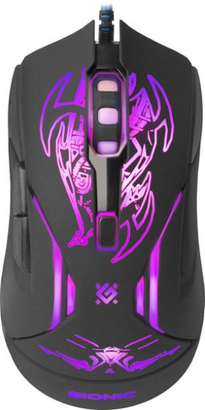 Defender Mysz Gamingowa 3200dpi Przewodowa Podświetlana Bionic Gm-250l 5225