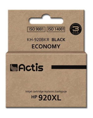 Tusz ACTIS KH-920BKR (zamiennik HP 920XL CD975AE  Standard  50 ml  czarny)