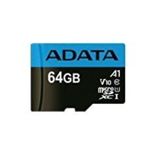 Karta pamięci ADATA PREMIER AUSDX64GUICL10A1-RA1 (64GB  Class 10  Adapter)