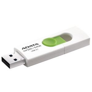Adata Flashdrive Uv320 64gb Usb3.1 White-green