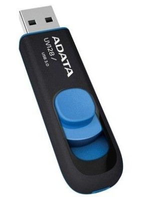 Pendrive ADATA UV128 AUV128-64G-RBE (64GB  USB 3.0  kolor czarny)