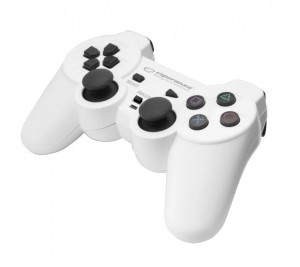 Gamepad Esperanza CORSAIR EGG106W (PC, PS2, PS3  kolor biały)