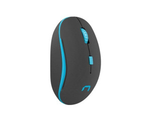 Mysz NATEC Martin NMY-1190 (optyczna  1600 DPI  kolor czarny, kolor niebies