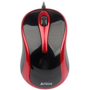 Mysz A4 TECH V-Track N-350-2 A4TMYS41193 (optyczna  1000 DPI  kolor czarny)