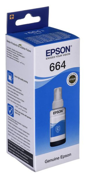 Tusz Epson C13T66424A (oryginał   70 ml  niebieski)