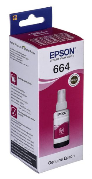 Tusz Epson C13T66434A (oryginał   70 ml  czerwony)