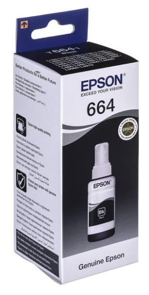 Tusz Epson C13T66414A (oryginał   70 ml  czarny)