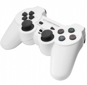 Gamepad Esperanza TROOPER EGG107W (PC, PS3  kolor biały)