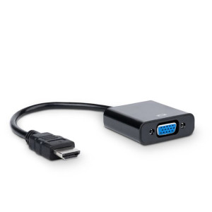 Adapter Akyga AK-AD-42 (HDMI M - D-Sub (VGA) F  0,15m  kolor czarny)