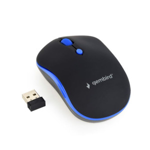 Mysz GEMBIRD MUSW-4B-03-B (optyczna  1600 DPI  kolor czarny)