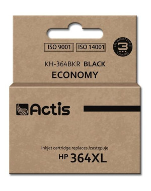 Tusz ACTIS KH-364BKR (zamiennik HP 364XL CN684EE  Standard  20 ml  czarny)