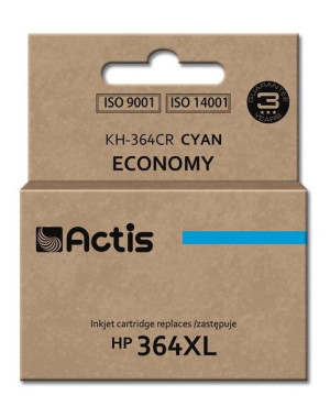 Tusz ACTIS KH-364CR (zamiennik HP 364XL CB323EE  Standard  12 ml  niebieski