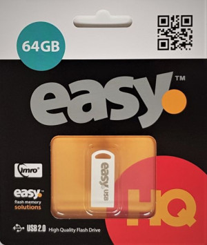 Pendrive IMRO EASY/64GB (64GB  USB 2.0  kolor biały)
