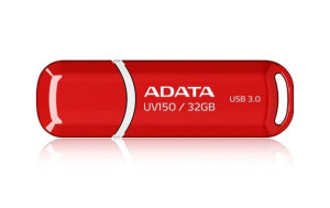 Pendrive ADATA UV150 AUV150-32G-RRD (32GB  USB 3.0  kolor czerwony)
