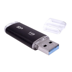 Pendrive Silicon Power Blaze B02 8GB USB 3.1 kolor czarny (SP008GBUF3B02V1K