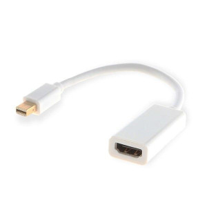 Adapter SAVIO cl-57 (Mini DisplayPort M - HDMI F  0,10m  kolor biały)