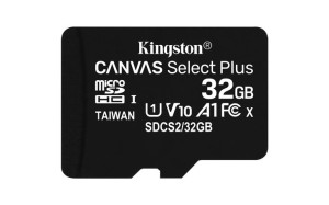 Karta pamięci z adapterem Kingston Canvas Select Plus SDCS2/32GB (32GB  Cla
