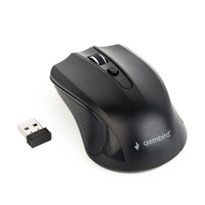 Mysz GEMBIRD MUSW-4B-04 (optyczna  1600 DPI  kolor czarny)
