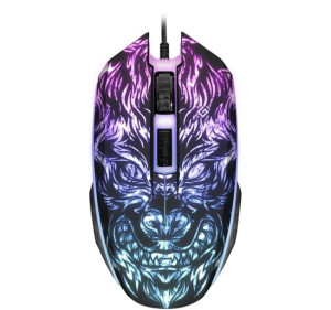 Defender Mysz Przewodowa Chaos Gm-033 Optic 800/1200/1600/2400 Dpi 4p 52033