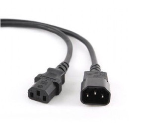 Kabel Gembird Pc-189-vde-3m (c13 / Iec C13 / Iec 320 C13 - C14 3m Kolor