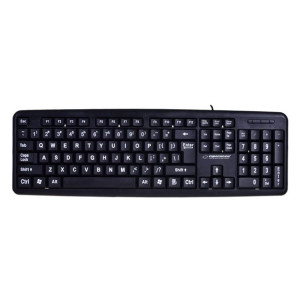 Klawiatura Esperanza Florida EK129 (USB 2.0  (US)  kolor czarny)