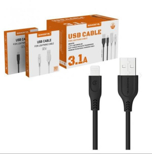 Somostel Kabel Usb Iphone 3.1a Somostel Czarny 3100mah Quick Charger Qc 3.0