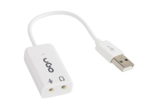 Karta dźwiękowe UGO UKD-1086 (Zewnętrzna  USB 2.0)