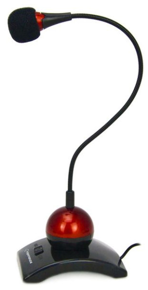 Mikrofon Esperanza Chat Desktop EH130 (kolor czerwony)