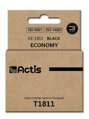 Tusz ACTIS KE-1811 (zamiennik Epson T1811  Standard  18 ml  czarny)