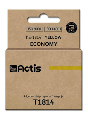 Tusz ACTIS KE-1814 (zamiennik Epson T1814  Standard  15 ml  żółty)