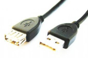 Kabel GEMBIRD CCP-USB2-AMAF-10 (USB 2.0 typu A F - USB 2.0 typu A M  3m  ko