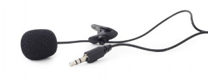 Gembird Mikrofon Mic-c-01 Clip-on 3.5mm Czarny