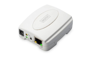 Digitus Serwer Wydruku Lan 1xusb 2.0 1xrj45 Fast Ethernet 10/100mbps Dn-130