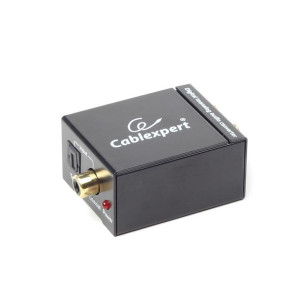 Adapter GEMBIRD DSC-OPT-RCA-001 (Toslink - RCA   kolor czarny)