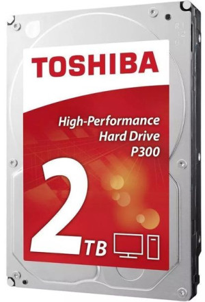 Dysk HDD Toshiba P300 HDWD220UZSVA (2 TB   3.5"  128 MB  5400 obr/min)