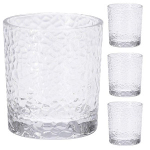 Szklanka szklanki do whisky drinków napojów komplet 230 ml 4 sztuki