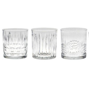 Szklanka szklanki do whisky drinków napojów zestaw komplet 330 ml 3 sztuki