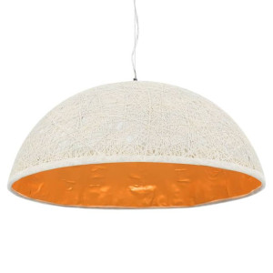 Lampa wisząca, biało-złota, Ø 70 cm, E27