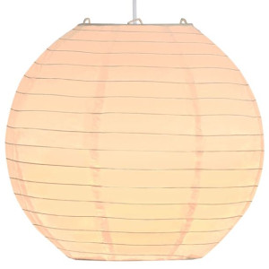 Lampa wisząca, biała, Ø30 cm, E27