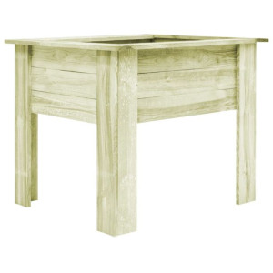 Podwyższona donica na nóżkach 100x80x80 cm impregnowana tarcica