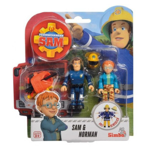 Lumarko Strażak Sam 2 Figurki Akcesoria Sam I Norman