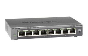 Switch Netgear Gs108e-300pes (8x 10/100/1000mbps)