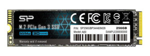 Dysk SSD Silicon Power A60 256GB M.2 PCIe NVMe Gen3x4 TLC 2100/1200 MB/s (S