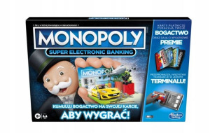Gra Monopoly Super Electronic Banking Polska E8978