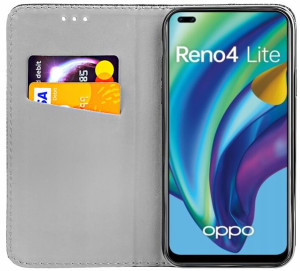 ETUI z KLAPKĄ do OPPO RENO 4 LITE magnetyczne case