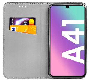 ETUI z KLAPKĄ do SAMSUNG GALAXY A41 magnetyczne