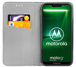 ETUI z KLAPKĄ do MOTOROLA MOTO G7 POWER pokrowiec